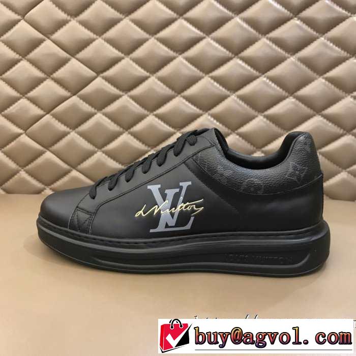 LOUIS VUITTON おしゃれでおすすめ今季トレンド ルイ ヴィトン2019トレンドファッション新品 ランニングシューズ 今季トレンドをうまく取り