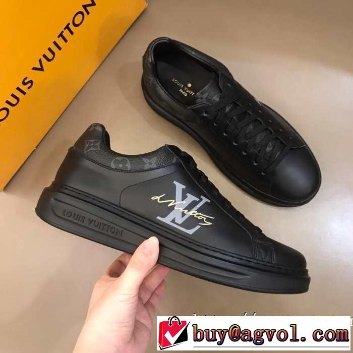 LOUIS VUITTON おしゃれでおすすめ今季トレンド ルイ ヴィトン2019トレンドファッション新品 ランニングシューズ 今季トレンドをうまく取り