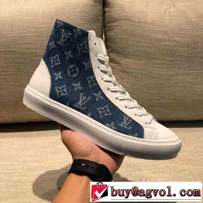 ハイトップシューズ  とにかく完璧ブランド新作 ルイ ヴィトン 秋服コーデ2019年版 LOUIS VUITTON 秋にはやる最新作を先取り