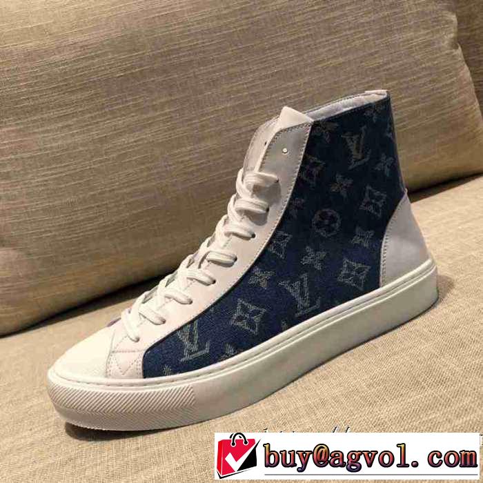 ハイトップシューズ  とにかく完璧ブランド新作 ルイ ヴィトン 秋服コーデ2019年版 LOUIS VUITTON 秋にはやる最新作を先取り