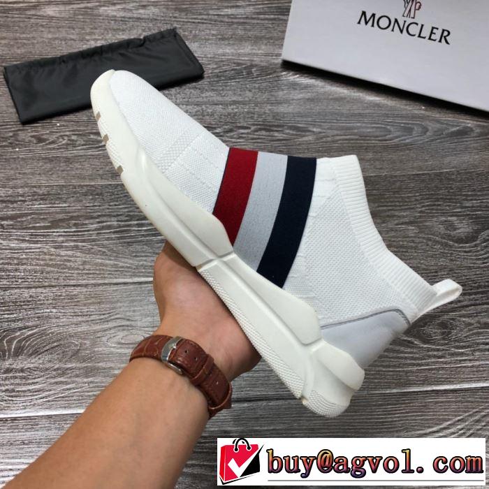 モンクレール MONCLER ランニングシューズ  2色可選 2019春夏の大注目トレンド まずは定番！人気アイテム