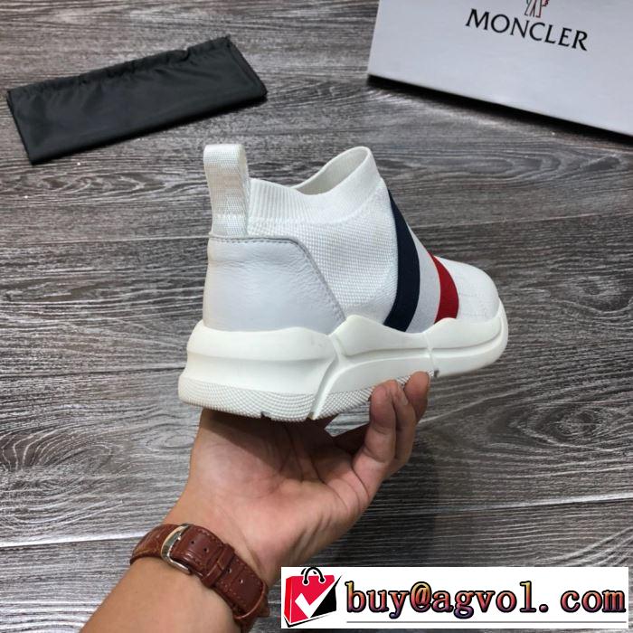 モンクレール MONCLER ランニングシューズ  2色可選 2019春夏の大注目トレンド まずは定番！人気アイテム