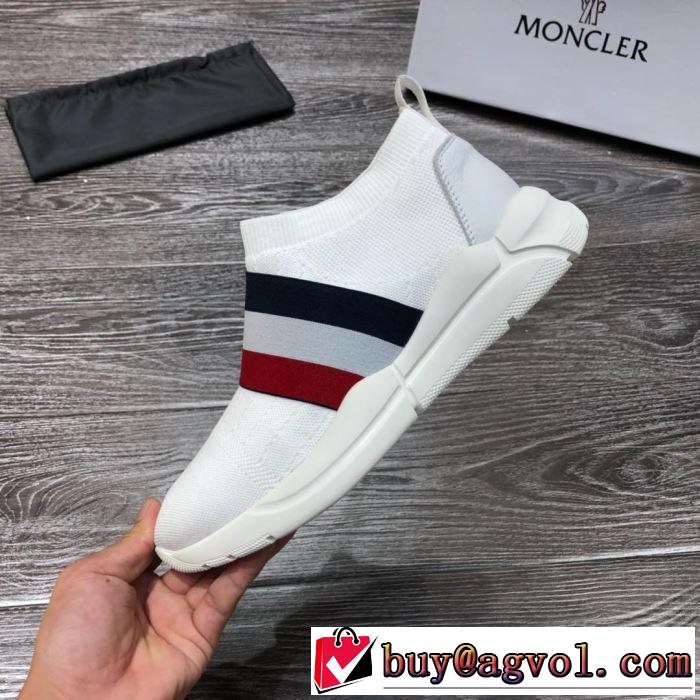 モンクレール MONCLER ランニングシューズ  2色可選 2019春夏の大注目トレンド まずは定番！人気アイテム