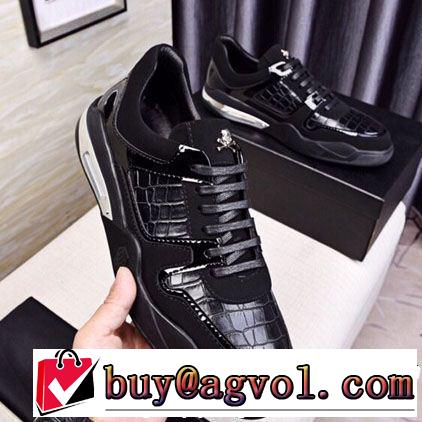 PHILIPP PLEIN フィリッププレイン カジュアルシューズ 2019夏ファション新品 春夏シンプルファッションでOK！