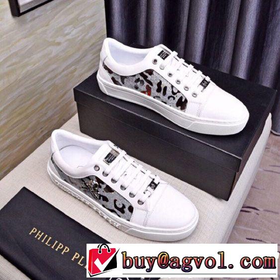 カジュアルシューズ  2色可選 春色の最旬の人気アイテム 2019春夏の大注目トレンド PHILIPP PLEIN フィリッププレイン