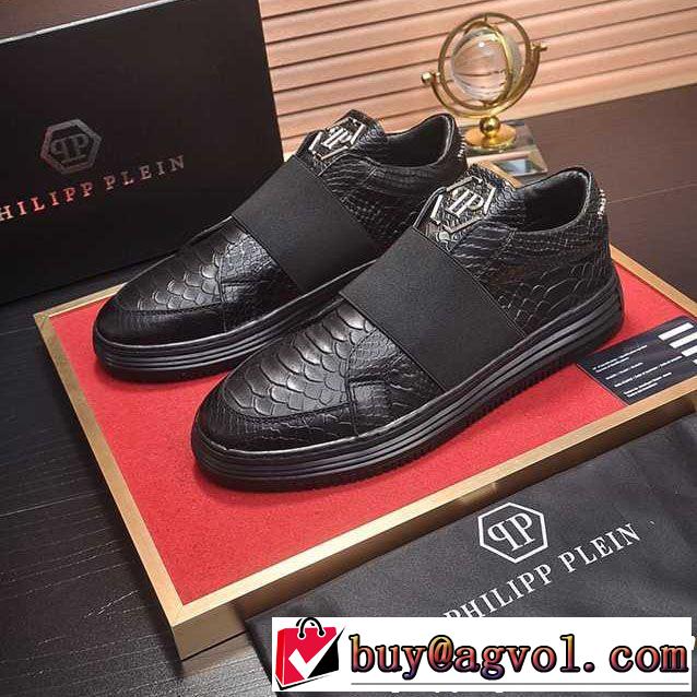 PHILIPP PLEIN フィリッププレイン カジュアルシューズ 4色可選 【2019春夏】最新コレクション 春夏のトレンドアイテム