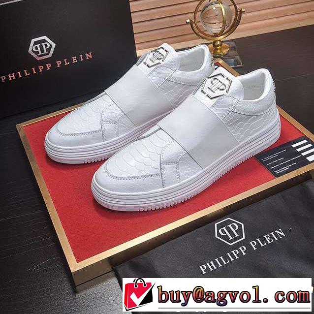 PHILIPP PLEIN フィリッププレイン カジュアルシューズ 4色可選 【2019春夏】最新コレクション 春夏のトレンドアイテム