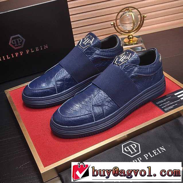 PHILIPP PLEIN フィリッププレイン カジュアルシューズ 4色可選 【2019春夏】最新コレクション 春夏のトレンドアイテム