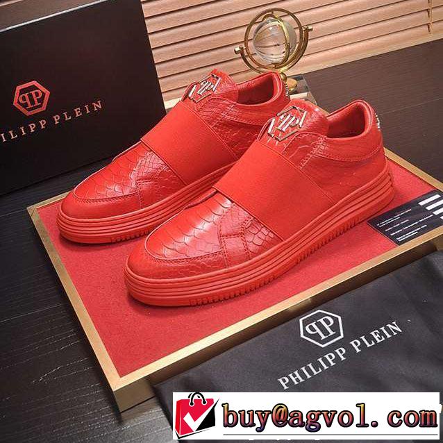 PHILIPP PLEIN フィリッププレイン カジュアルシューズ 4色可選 【2019春夏】最新コレクション 春夏のトレンドアイテム