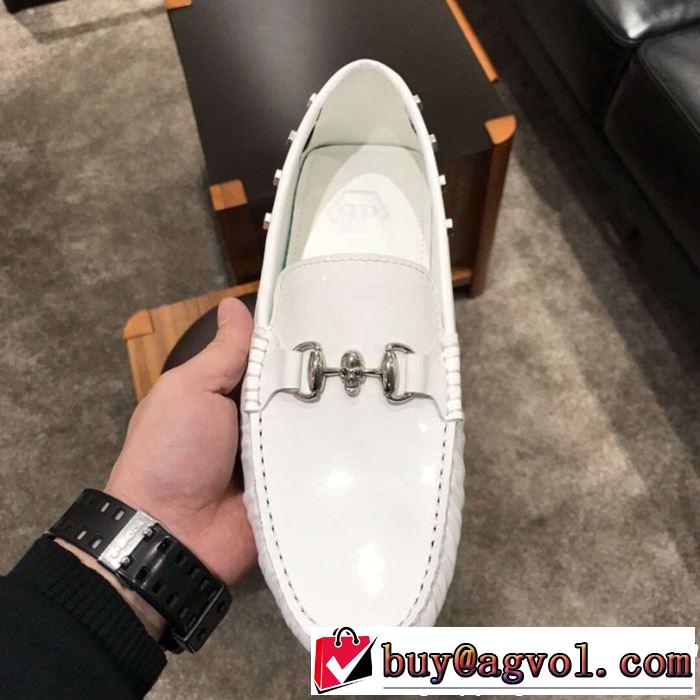 2019年春夏シーズンの人気 PHILIPP PLEIN フィリッププレイン カジュアルシューズ 2色可選 今季は特に注目ファション