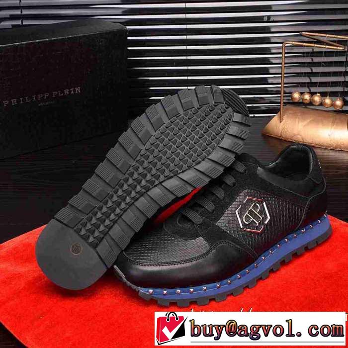 2色可選 おしゃれに秋を迎えるために フィリッププレイン PHILIPP PLEIN 着心地もなめらかで快適 ランニングシューズ 秋服コーデ2019年版