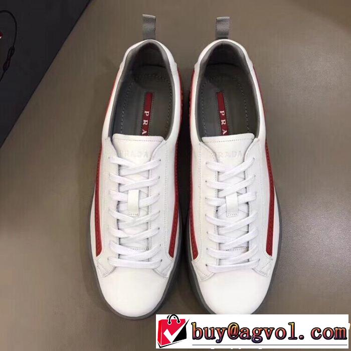 PRADA プラダ カジュアルシューズ 2色可選 おしゃれな夏ファッション2019 今期注目のブランドトレンド