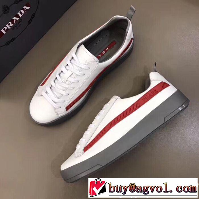 PRADA プラダ カジュアルシューズ 2色可選 おしゃれな夏ファッション2019 今期注目のブランドトレンド