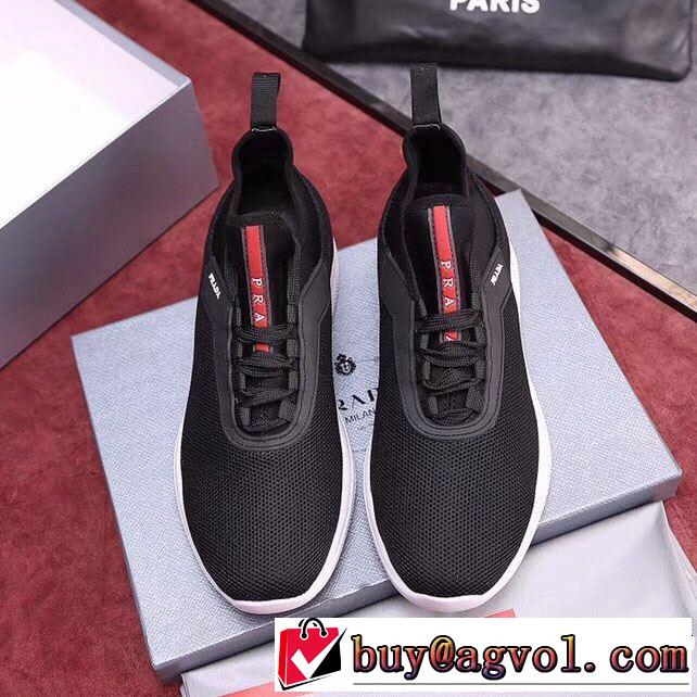 2019年春夏シーズンの人気 オススメしたい最新注目ファション PRADA プラダ カジュアルシューズ 2色可選