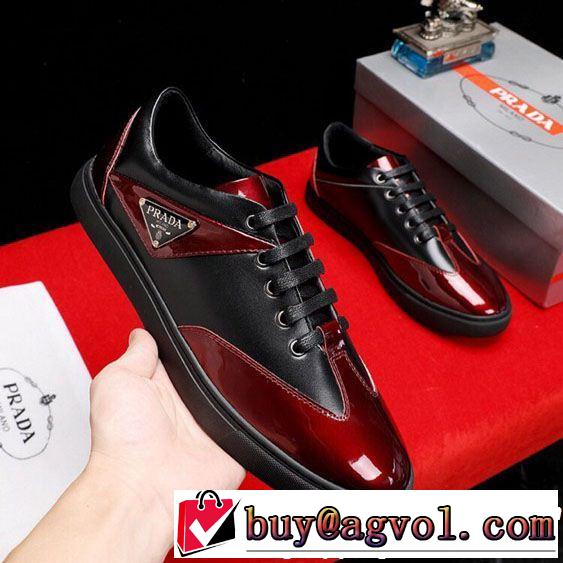 PRADA プラダ カジュアルシューズ 2色可選 2019SSのトレンド商品 今期のトレンド定番アイテム 洗練された印象に
