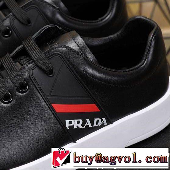 PRADA プラダ カジュアルシューズ 2色可選 2019夏ファション新品 一気にトレンド感満載な着こなし