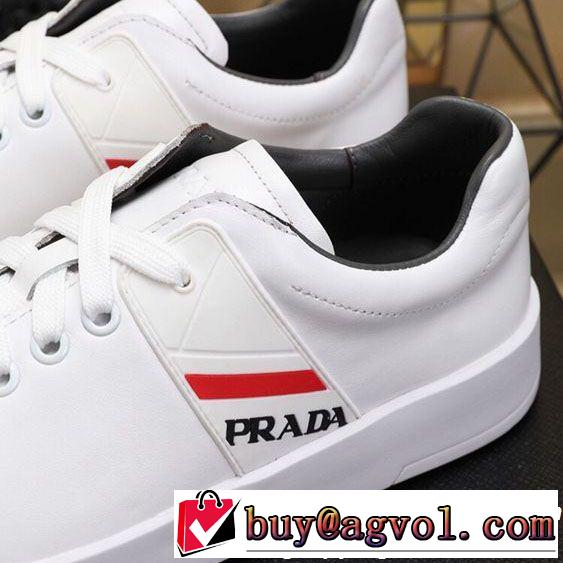2019年春夏流行ファッション 大人可愛いスタイル 定番のスタイル春夏限定 PRADA プラダ カジュアルシューズ 2色可選