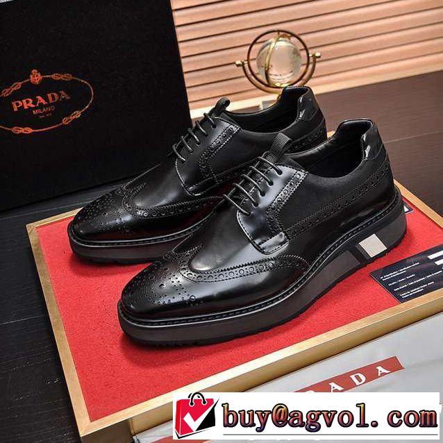 PRADA プラダ ビジネスシューズ 2019春夏のトレンド新商品 注目度が高まり最新コレクション