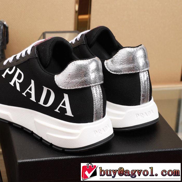 2019夏ファション新品 プラダ PRADA カジュアルシューズ 2色可選 夏気分UP最新コレクション