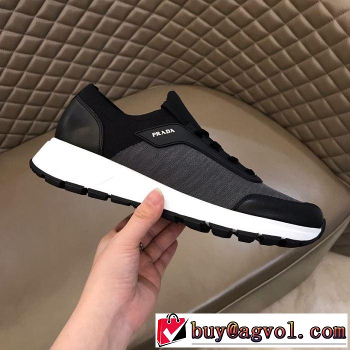 人気ストリートブランド新品 2019春夏は人気定番 プラダ PRADA ランニングシューズ 3色可選