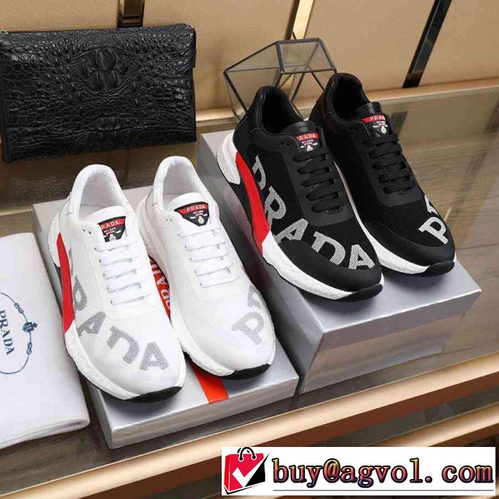 2色可選 カジュアルシューズ プラダ PRADA 2019年春夏シーズンの人気 今年の夏は着こなし