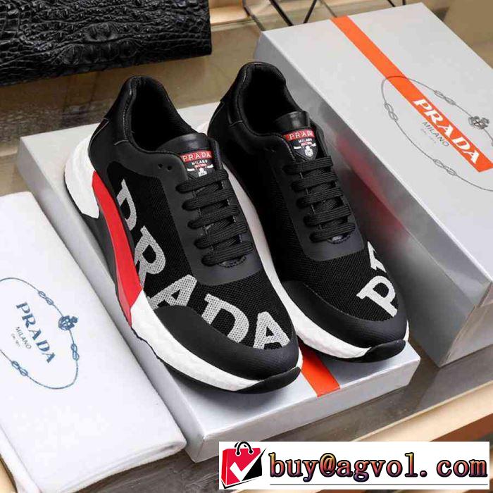 2色可選 カジュアルシューズ プラダ PRADA 2019年春夏シーズンの人気 今年の夏は着こなし