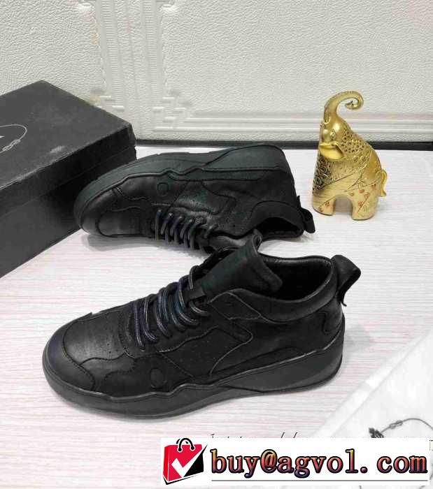 プラダ  寒い季節トレンド上品 PRADA 先取り 2019/2020秋冬ファッション ランニングシューズ 最新作おすすめしたい秋冬
