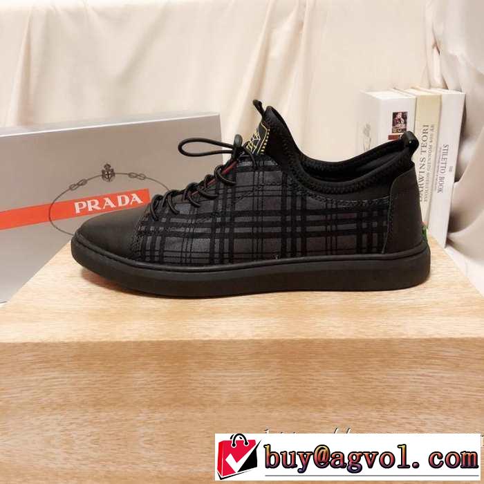機能性が良くブランド新品 ランニングシューズ 使いやすさのトレンド プラダ PRADA 2019-2020秋冬のファッション