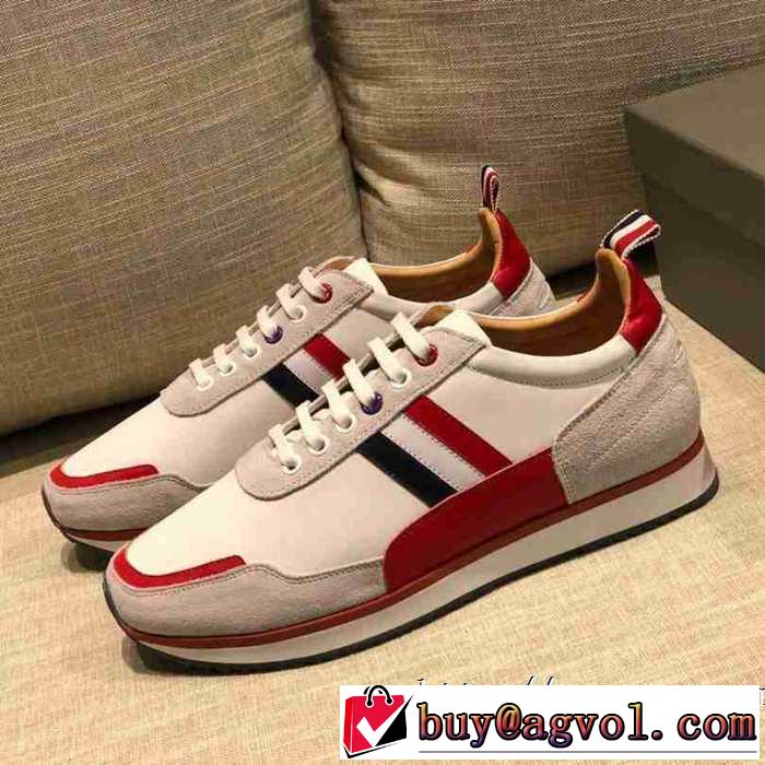 2019-20秋冬トレンドファッション トムブラウン THOM BROWNE 最新秋冬トレンドをチェック ランニングシューズ 秋冬流行りファション