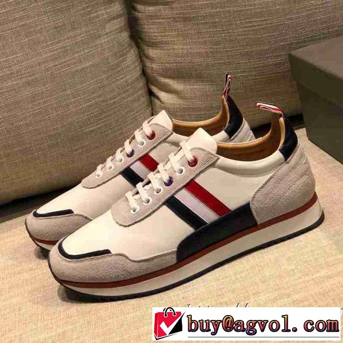 ランニングシューズ 絶対おさえるべきカラーと最新 トムブラウン やっぱり優しい色 THOM BROWNE 最新秋冬トレンドをチェック！2019-20秋冬