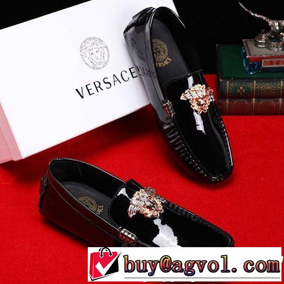 2019SSのトレンド商品 おしゃれデザインも大人気 VERSACE ヴェルサーチ カジュアルシューズ 4色可選