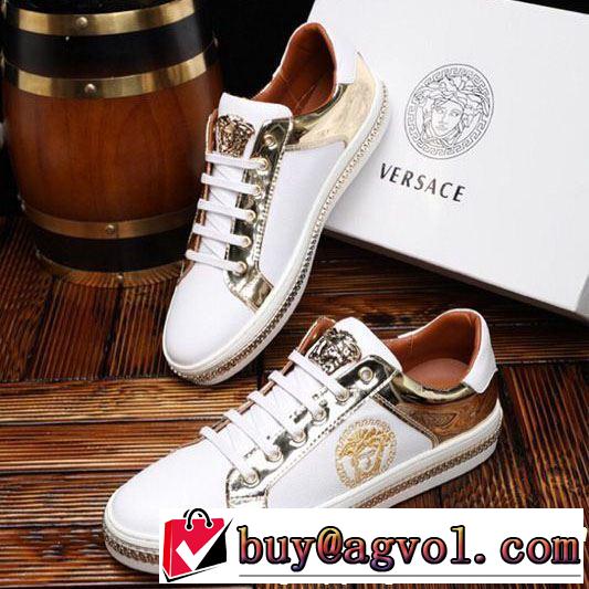 2019春夏も引き続き人気セール VERSACE ヴェルサーチ カジュアルシューズ 夏にぴったり限定アイテム