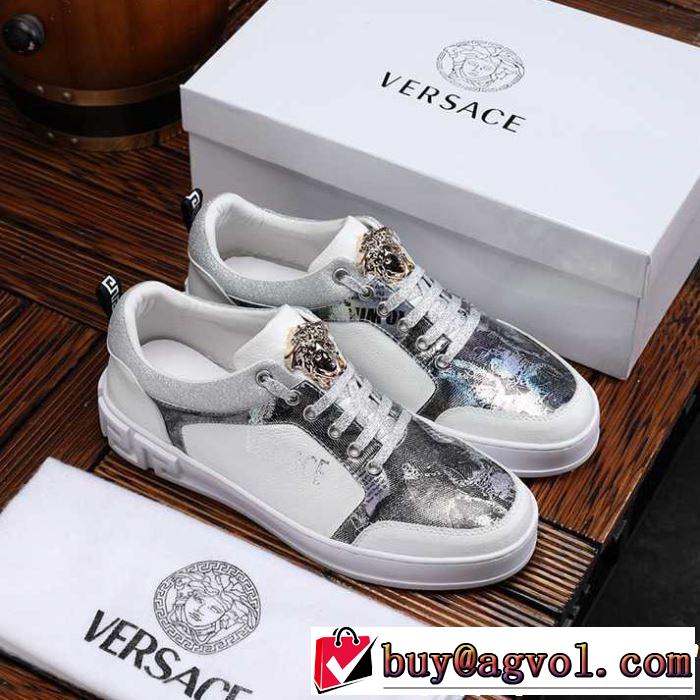 最新のトレンドブランド人気的 【2019春夏】最新コレクション VERSACE ヴェルサーチ カジュアルシューズ