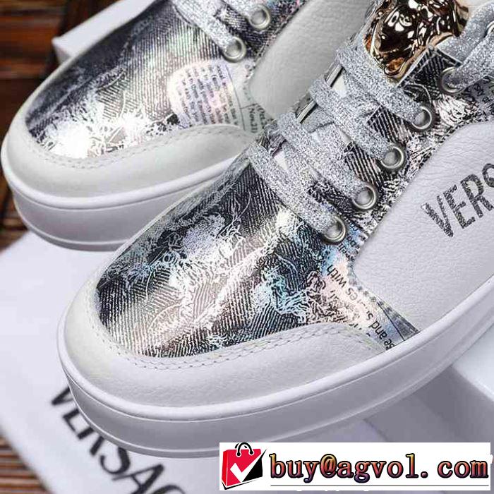 最新のトレンドブランド人気的 【2019春夏】最新コレクション VERSACE ヴェルサーチ カジュアルシューズ