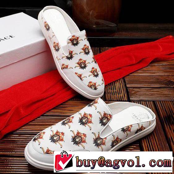 最も目立ったブランド新品 《2019年》今、注目のストリート VERSACE ヴェルサーチ サボサンダル 2色可選