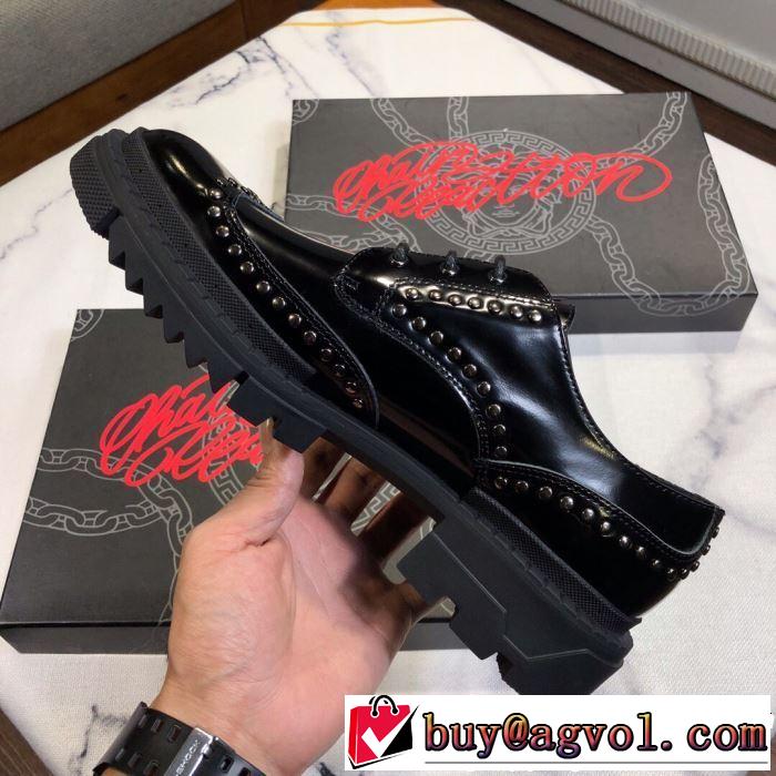 【2019年】夏のファッション VERSACE ヴェルサーチ ビジネスシューズ 季節感をプラス人気商品