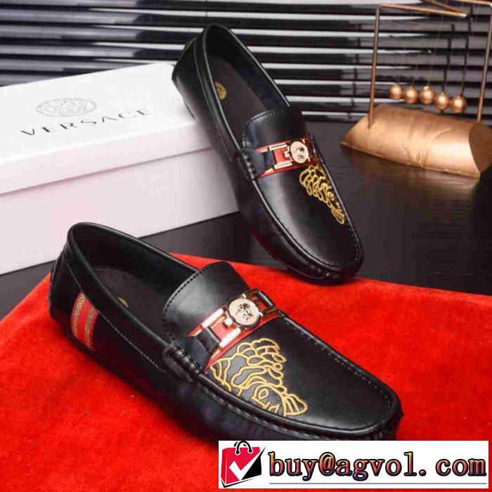 ヴェルサーチ VERSACE カジュアルシューズ 2色可選 今期注目のブランドトレンド 春夏の流行り2019新品