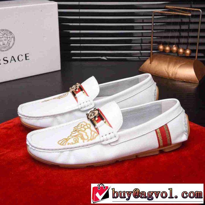 ヴェルサーチ VERSACE カジュアルシューズ 2色可選 今期注目のブランドトレンド 春夏の流行り2019新品