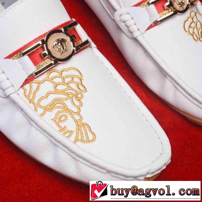 ヴェルサーチ VERSACE カジュアルシューズ 2色可選 今期注目のブランドトレンド 春夏の流行り2019新品