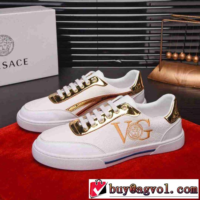 2色可選 カジュアルシューズ ブランドの話題の新作も！2019年春夏シーズンの人気 ヴェルサーチ VERSACE