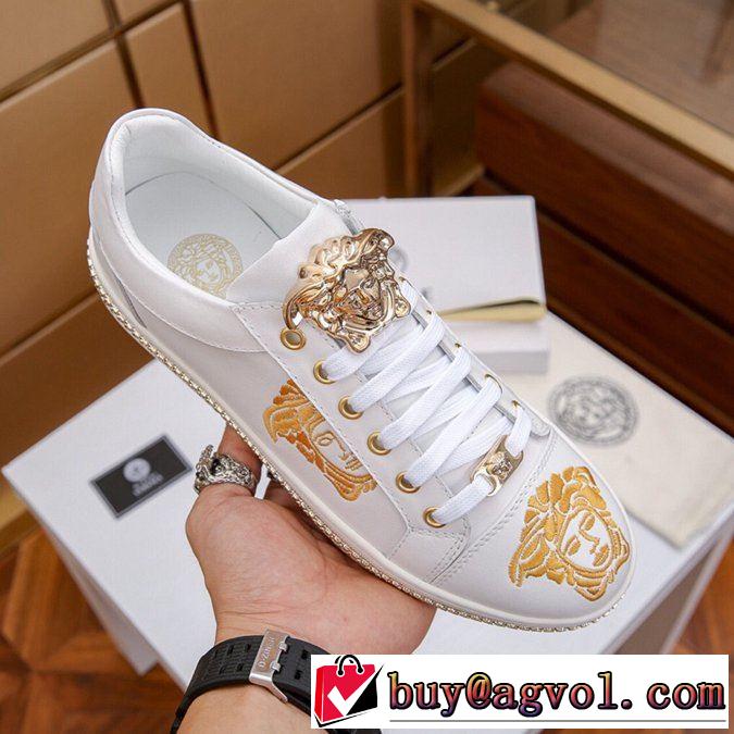 カジュアルシューズ  ヴェルサーチ VERSACE 2019春夏トレンドアイテム 今流行のストリート上品