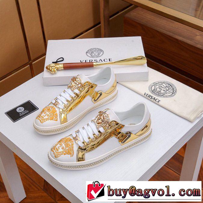 2019春夏人気トレンドアイテム ヴェルサーチ VERSACE カジュアルシューズ 今流行りの最新コレクション