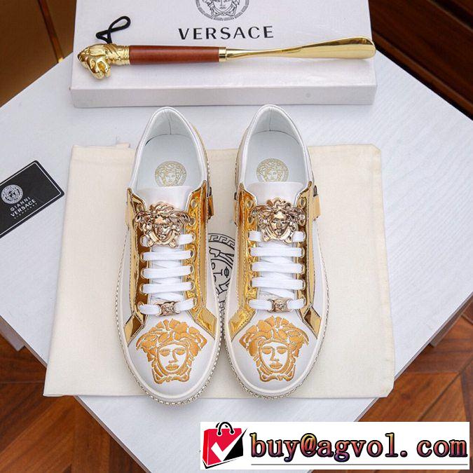 2019春夏人気トレンドアイテム ヴェルサーチ VERSACE カジュアルシューズ 今流行りの最新コレクション