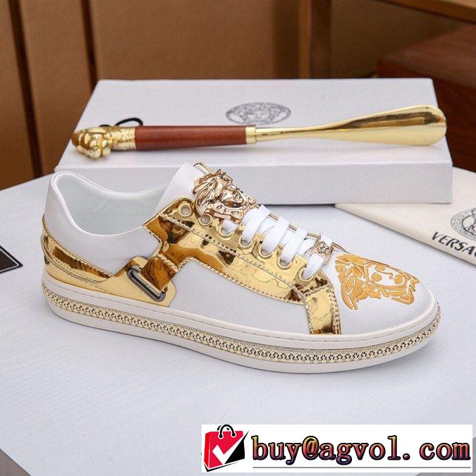 2019春夏人気トレンドアイテム ヴェルサーチ VERSACE カジュアルシューズ 今流行りの最新コレクション