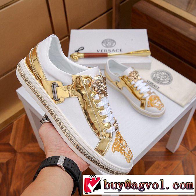 2019春夏人気トレンドアイテム ヴェルサーチ VERSACE カジュアルシューズ 今流行りの最新コレクション