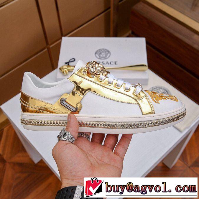2019春夏人気トレンドアイテム ヴェルサーチ VERSACE カジュアルシューズ 今流行りの最新コレクション