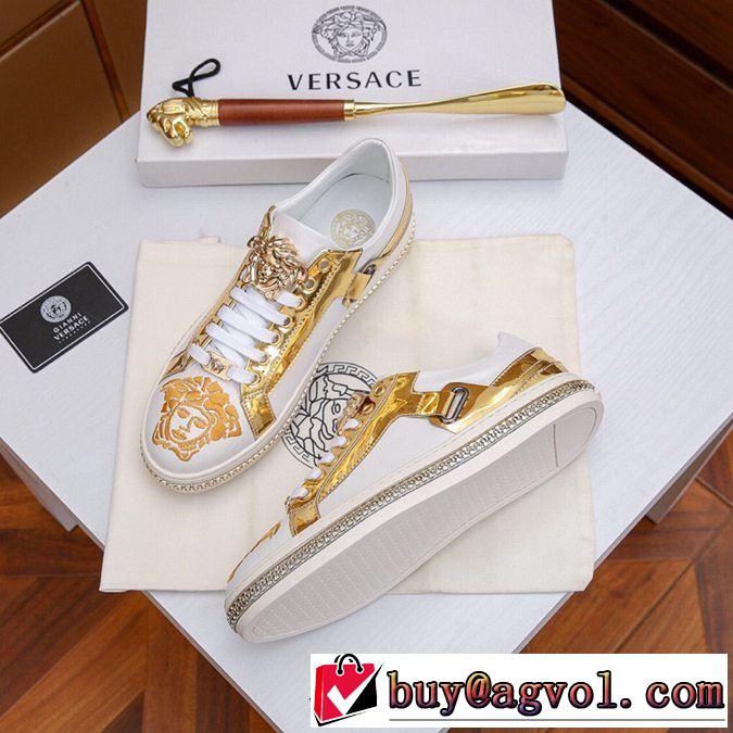 2019春夏人気トレンドアイテム ヴェルサーチ VERSACE カジュアルシューズ 今流行りの最新コレクション