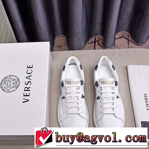 春夏の流行り2019新品 ヴェルサーチ VERSACE カジュアルシューズ 今季トレンドの限定アイテム
