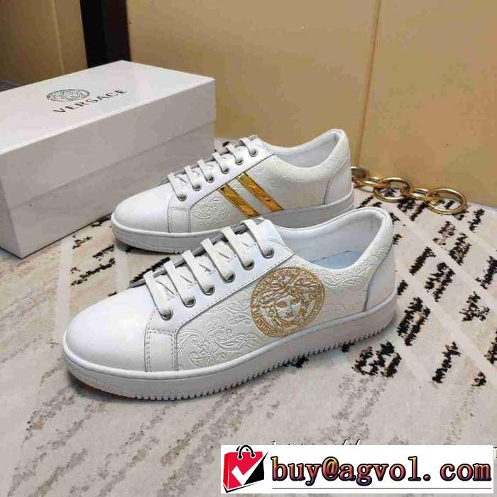おしゃれでおすすめ今季トレンド ヴェルサーチVERSACE 2色可選 ランニングシューズ 2019トレンドファッション新品