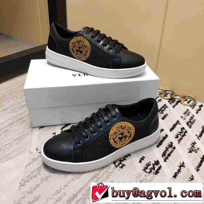 おしゃれでおすすめ今季トレンド ヴェルサーチVERSACE 2色可選 ランニングシューズ 2019トレンドファッション新品